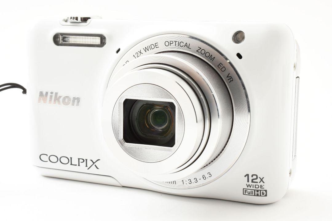 【良品】Nikon COOLPIX S6600　ホワイト