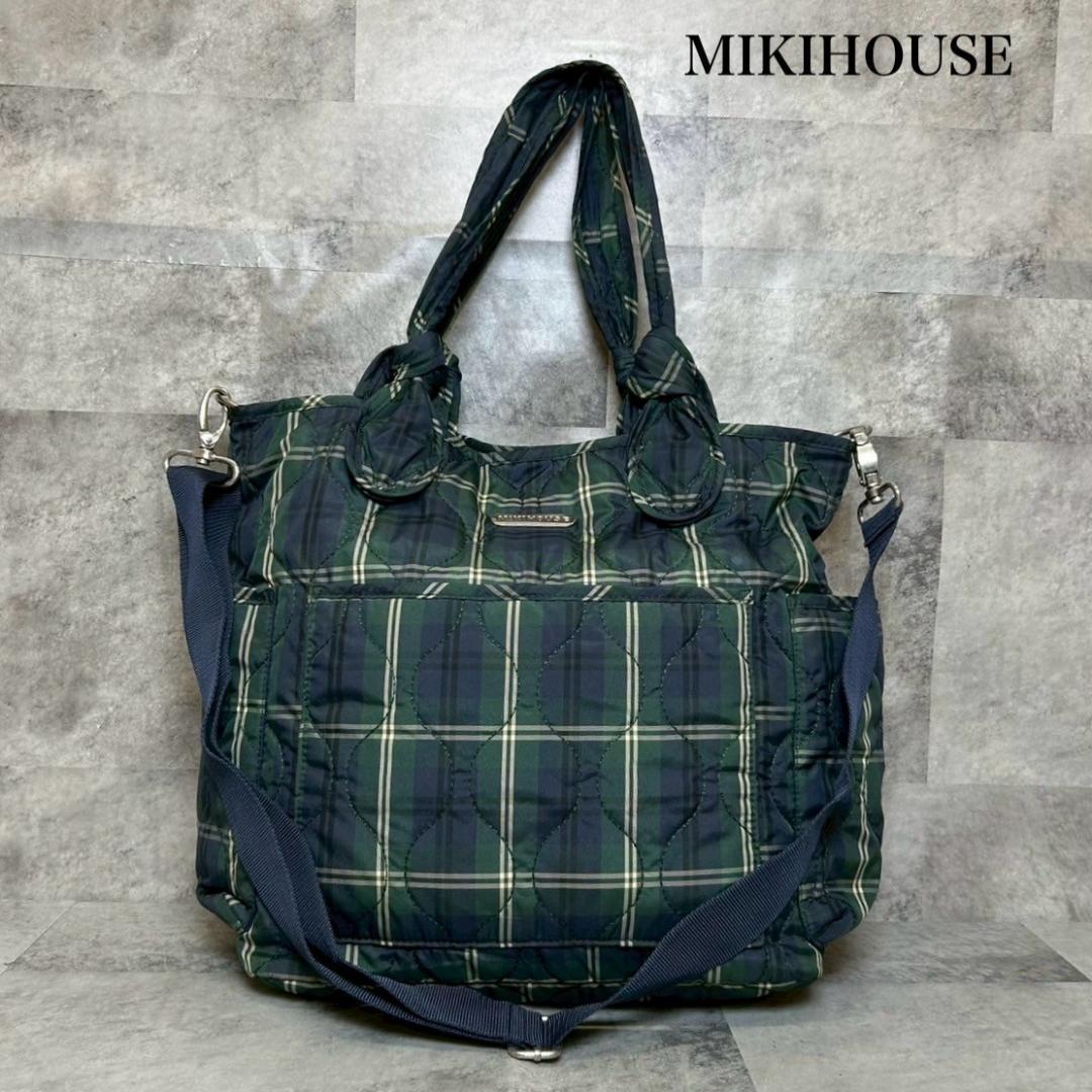 MIKIHOUSE マザーズバッグ おむつシート 定価14000 　RG97