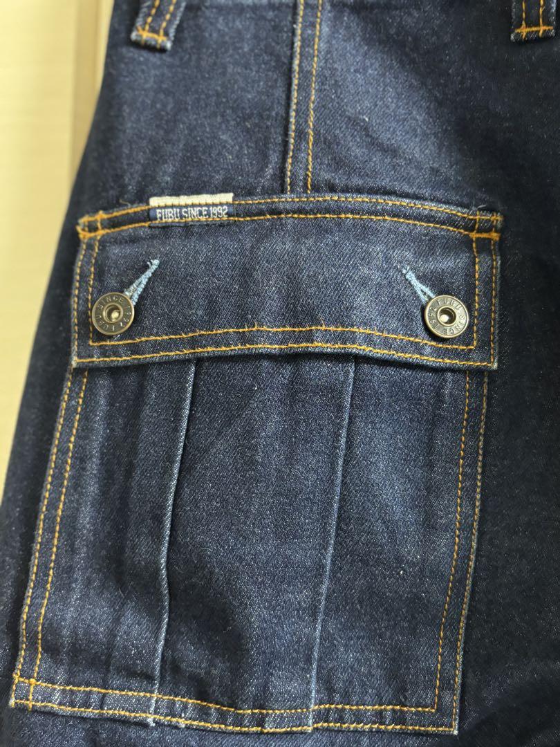 FUBU カーゴパンツ 濃紺 w32 美品