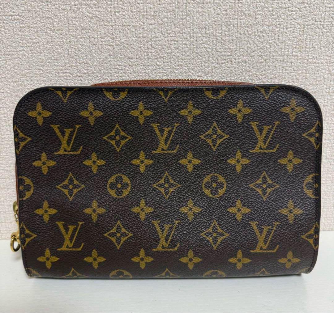 ①LOUIS VUITTON モノグラム オルセー クラッチバッグ ルイヴィトン クラッチバッグ オルセー モノグラム M51790 【472