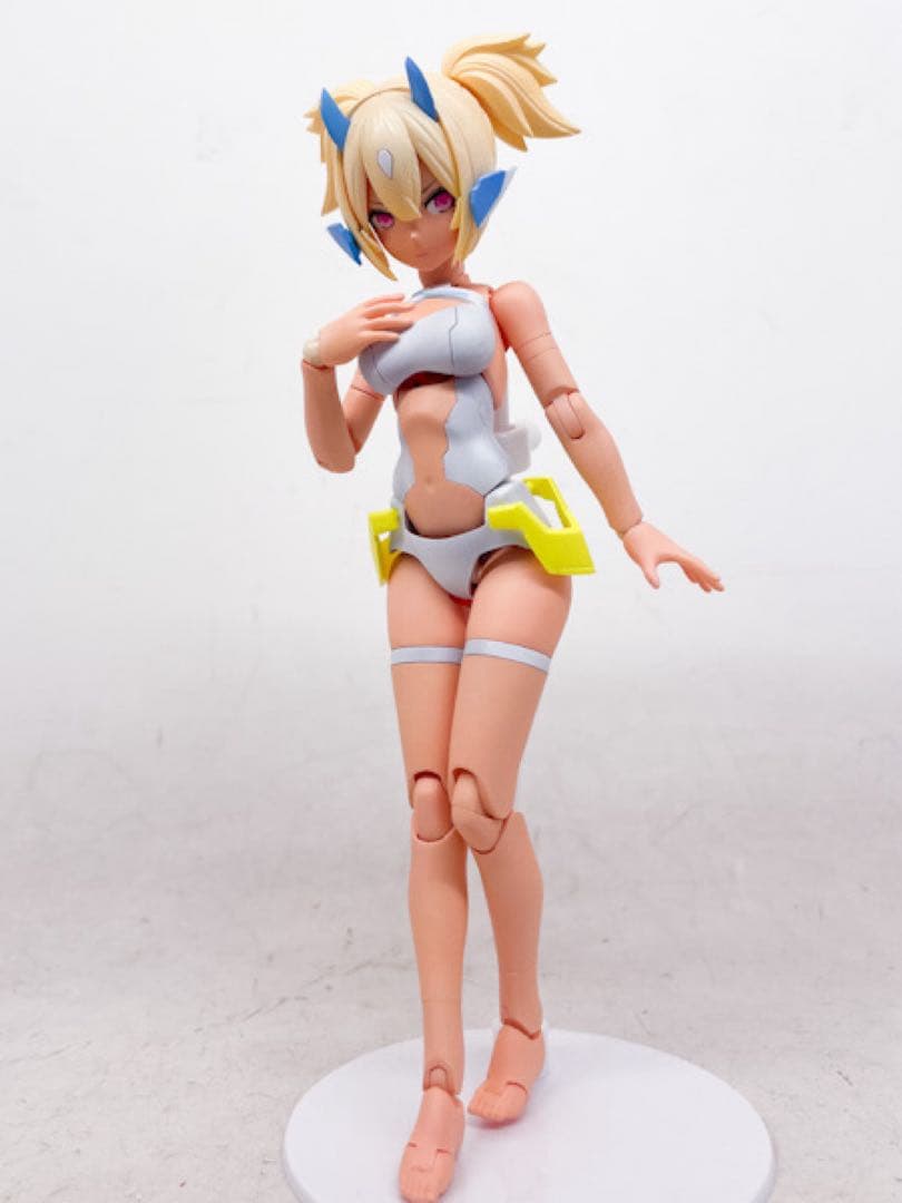 メガミデバイス　朱羅 忍者 蒼衣　完成品　MSGトップス、ボトムスパーツ使用 メガミデバイス 朱羅 忍者 蒼衣 完成品 MSGトップス、ボトムス