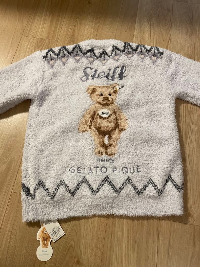 レア!ジェラートピケ 【Steiff】JamesフェアアイルJQDカーディガン レア!ジェラートピケ 【Steiff】JamesフェアアイルJQDカーディガン