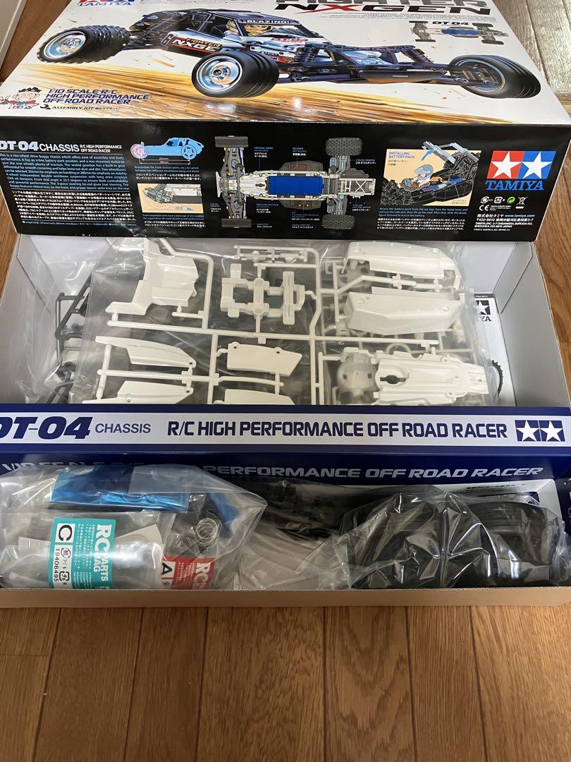 タミヤラジコン ファイターネクスジェン 未組立新品　オプションパーツ多数付き