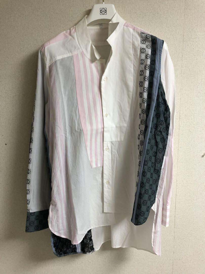 【新品　未使用】LOEWE ロエベ アシンメトリーシャツ