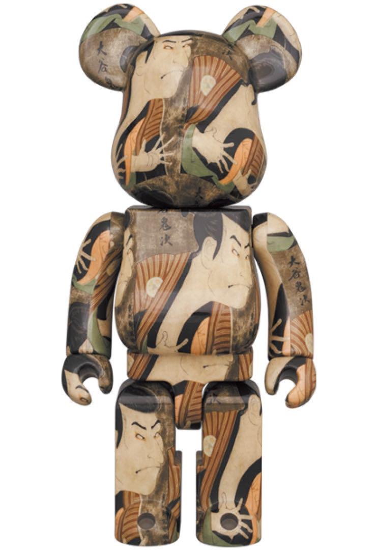 BE@RBRICK 東洲斎写楽「三代目大谷鬼次の奴江戸兵衛」100％ &400％
