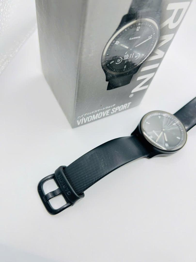 【美品】Garmin Vivomove Sport Black (1704)