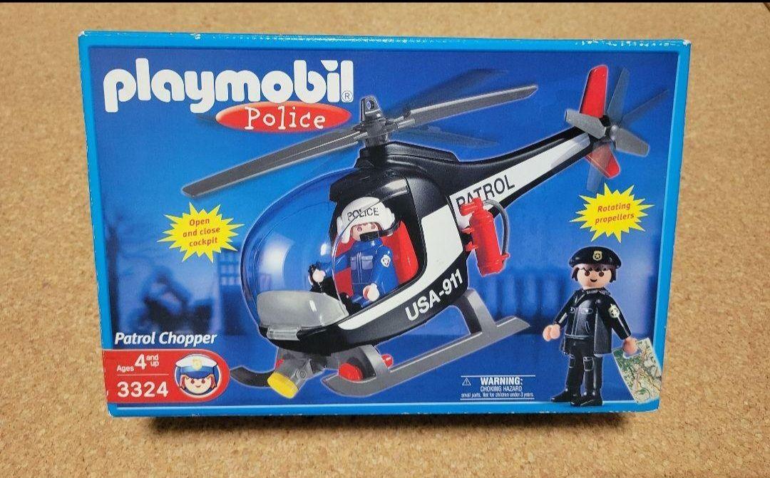 プレイモービル　ポリス　ヘリコプター　警察　3324