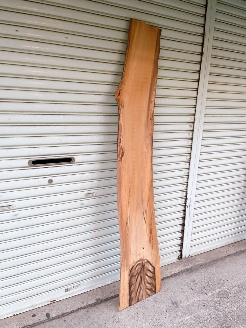 天然　黒柿　木材　天板　無垢材　一枚板　テレビ台　ベンチ　カウンターテーブル