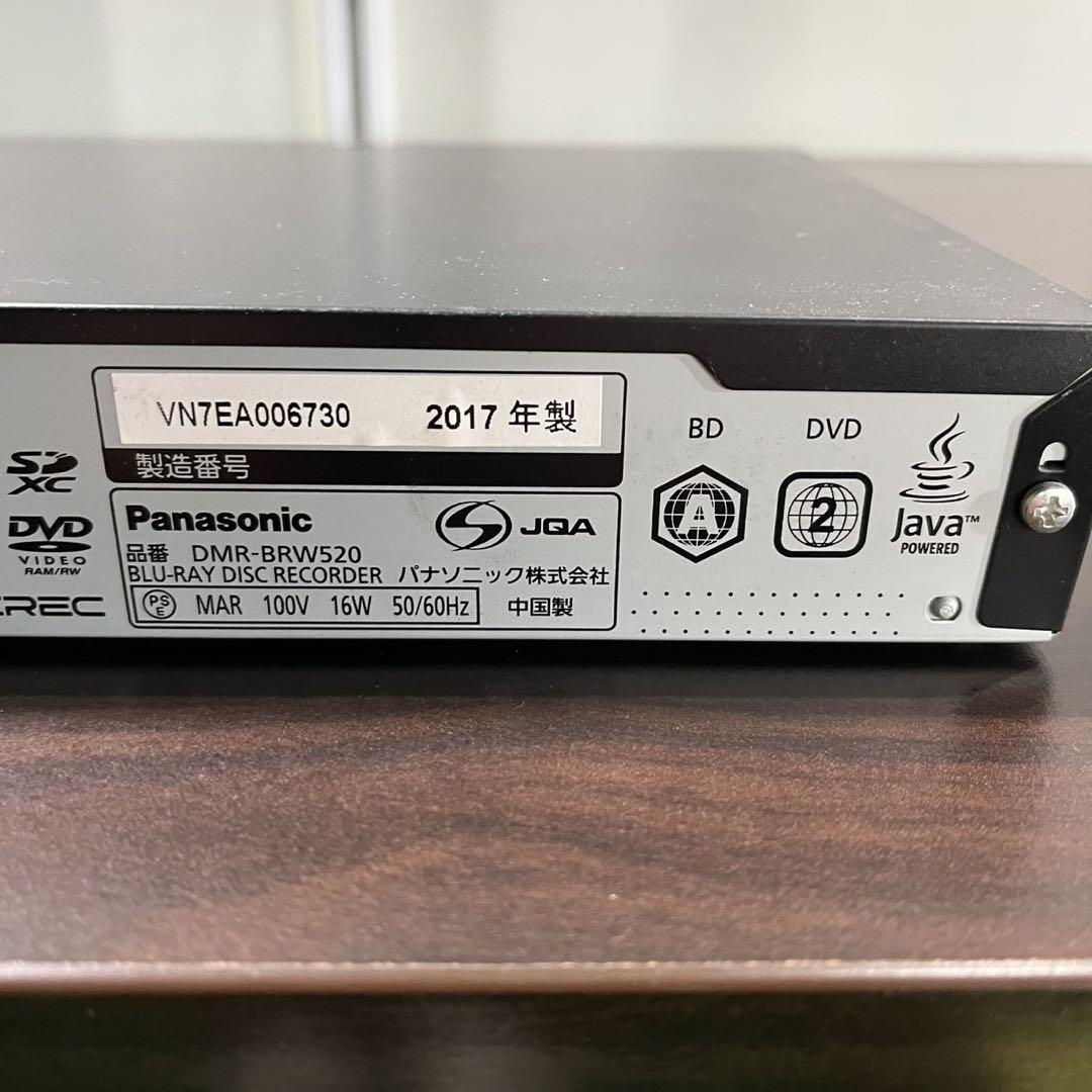 Panasonic ブルーレイレコーダー DMR-BRW520 A048