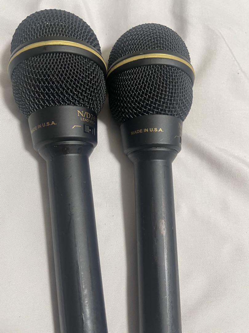 ND767マイク 2本セット Made in USA