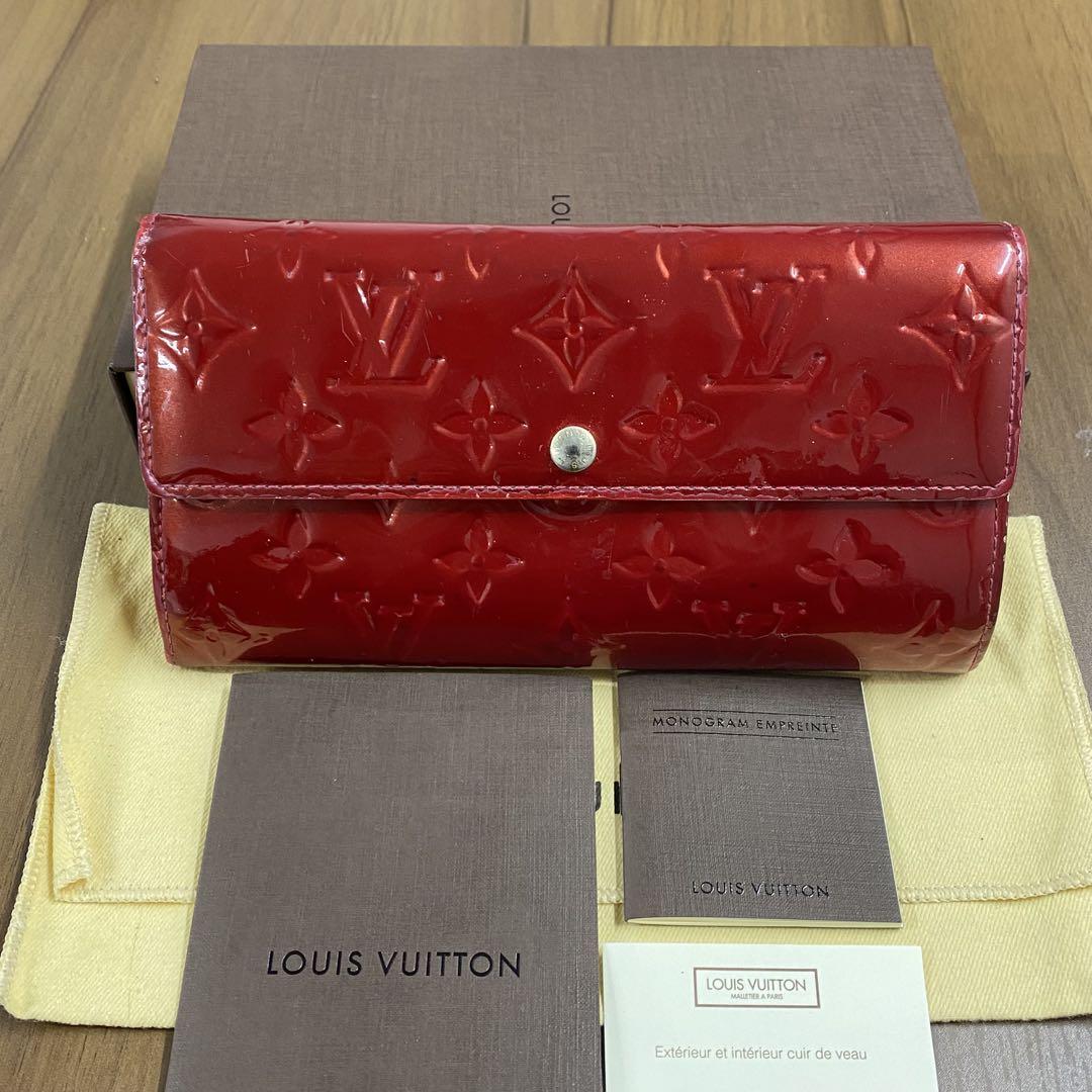 超美品‼️ルイヴィトン ヴェルニ ポルトフォイユ サラ 財布 長財布