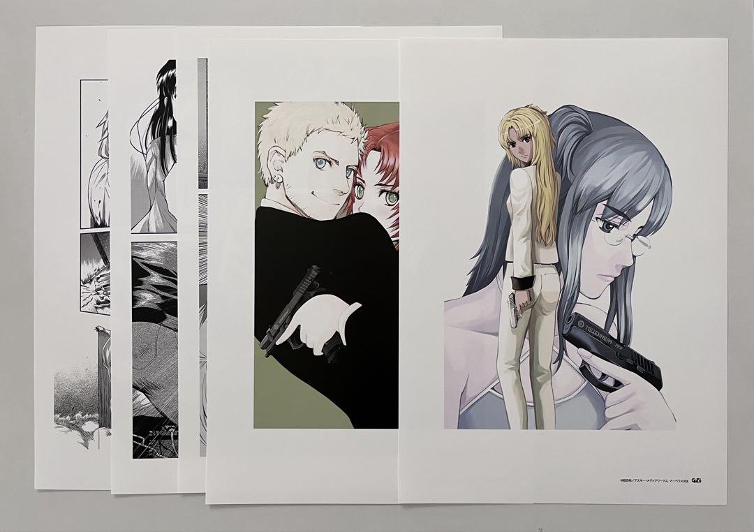ガンスリンガーガール 複製原画 5枚 相田裕 GUNSLINGER GIRL