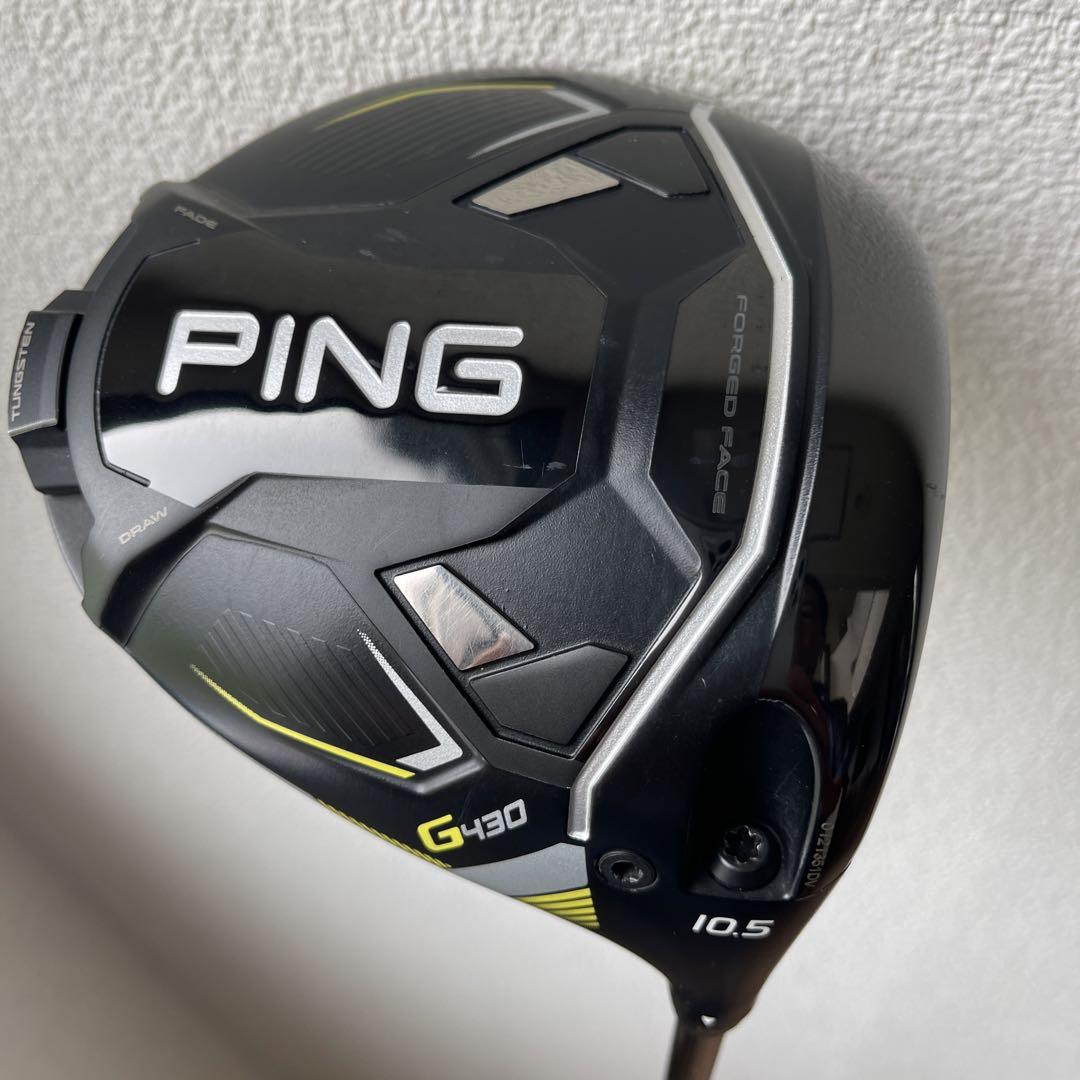 PING G430 MAXドライバー 10.5 ツアークローム2.0 65S