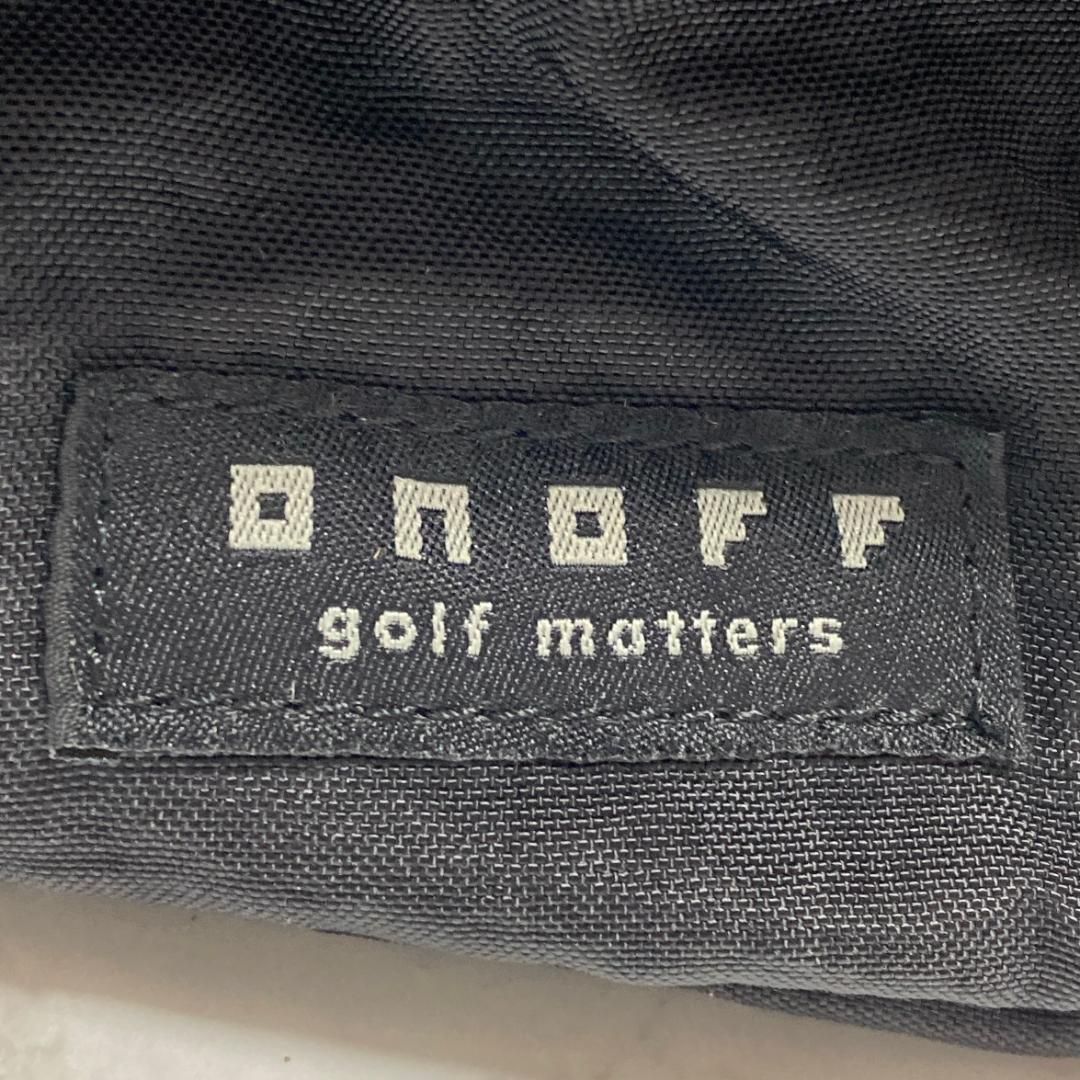 美品 オノフ 2way ナイロン ボストンバッグ ブラック ONOFF