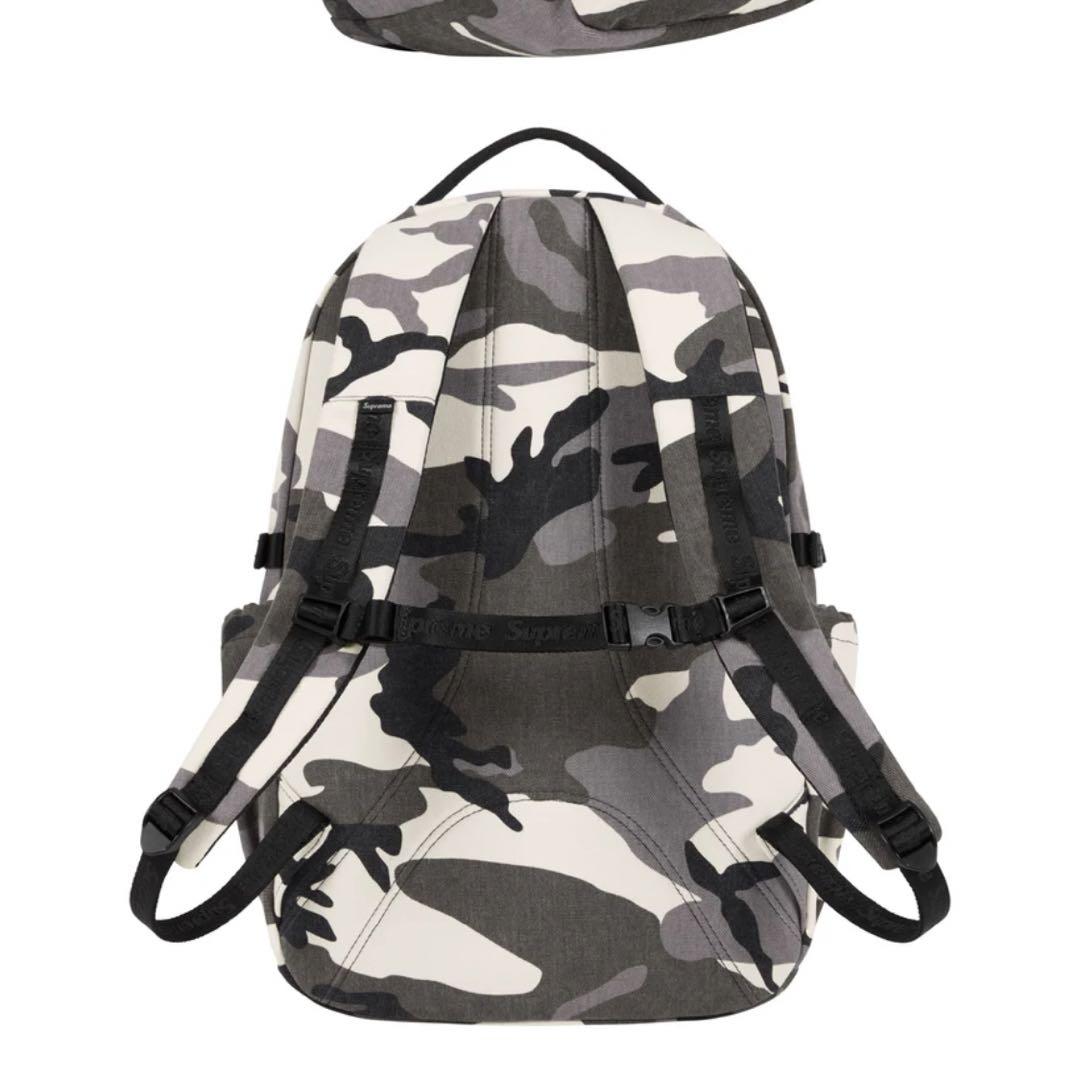 25SS シュプリーム バックパック スノーカモ リュック Snow Camo