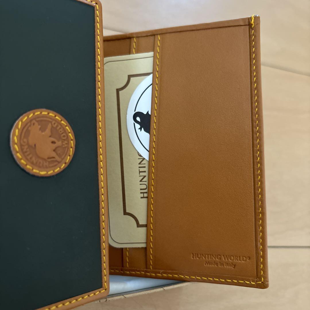 ハンティングワールド 三つ折り財布 新品未使用