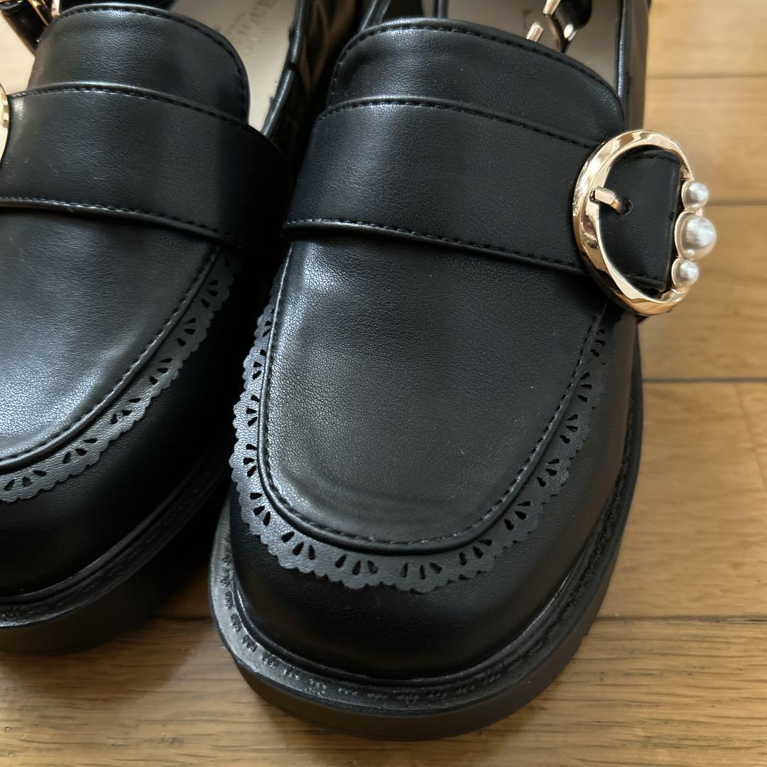 axes femme アクシーズファム シューズ 厚底 ローファー M