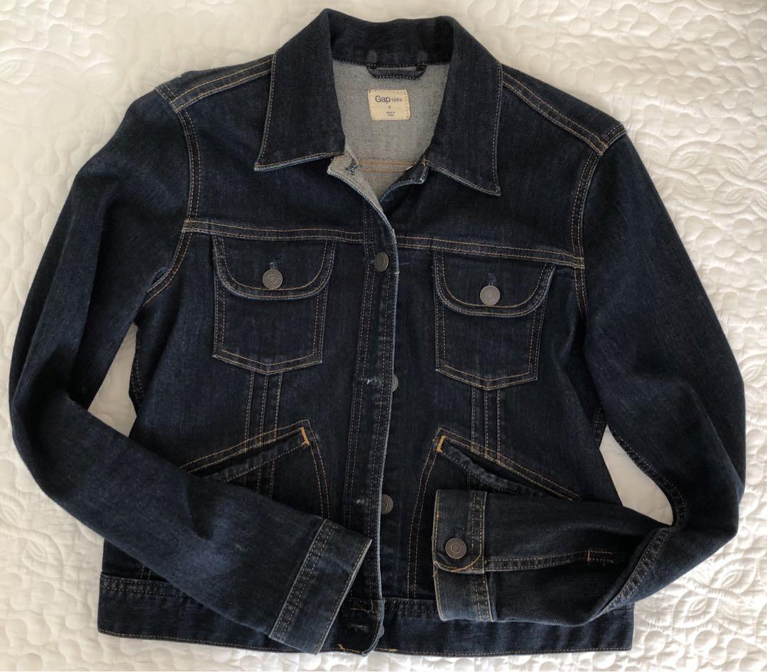 Gap 1969 デニムジャケット Sサイズ ダークブルー