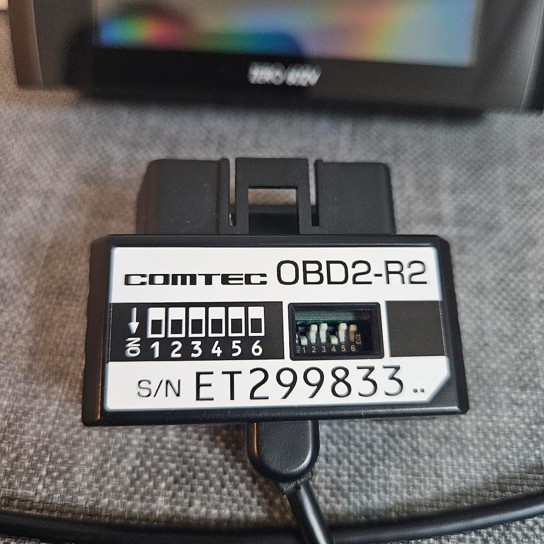 COMTEC ZERO602V GPSレーダー探知機・ODB2接続アダプタセット