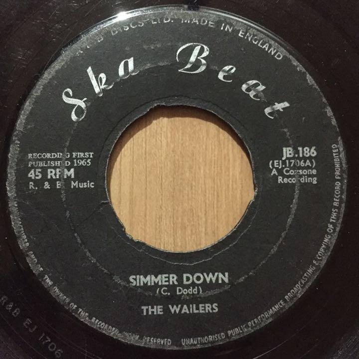 レゲエレコード BOB MARLEYTHE WAILERS/SIMMER DO