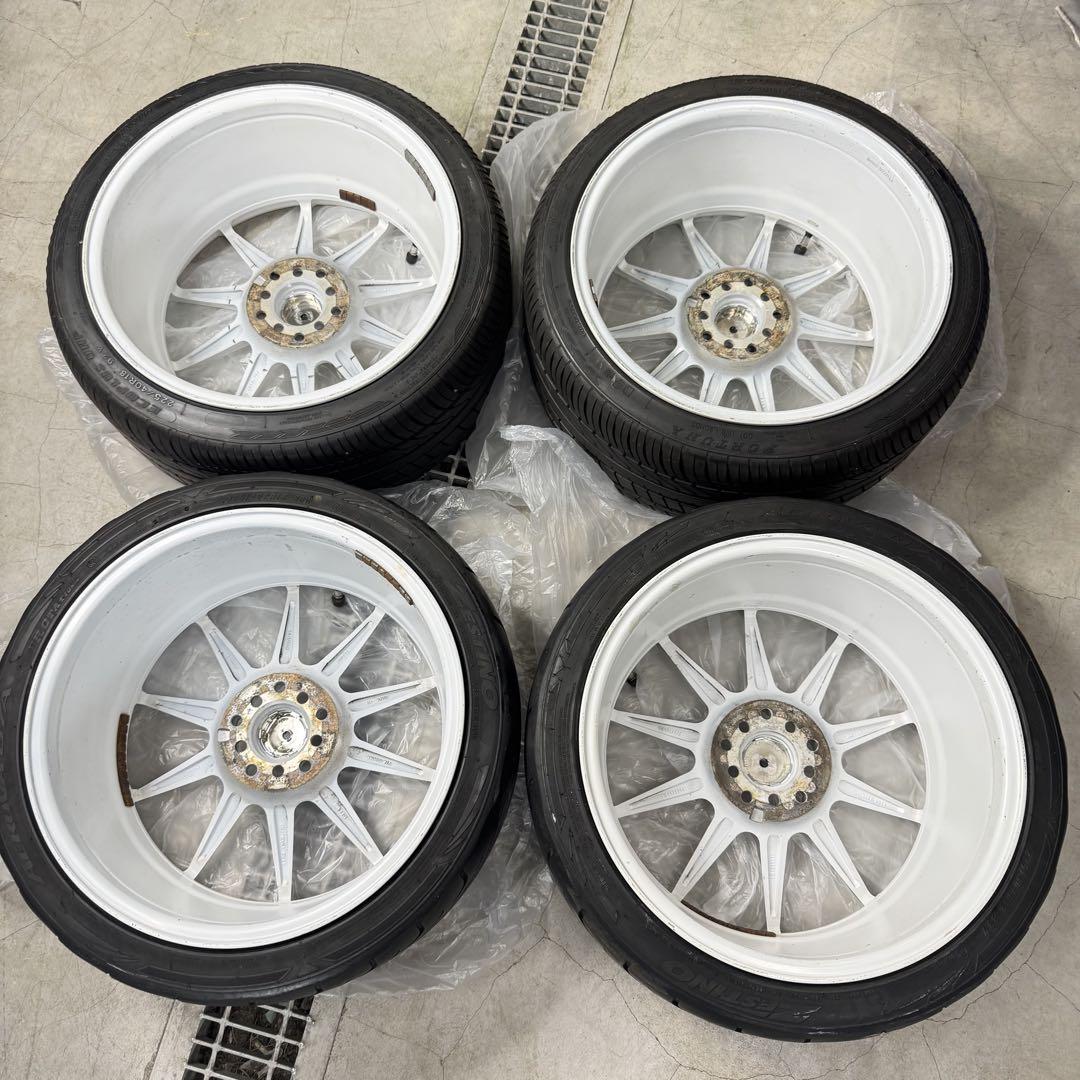 XXR 527 18インチ　PCD 100 114.3 マルチ　タイヤホイール
