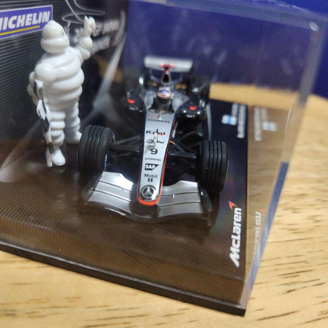 ミニチャンプス1/43マクラーレン MP4-20 ライコネン 2005日本GP