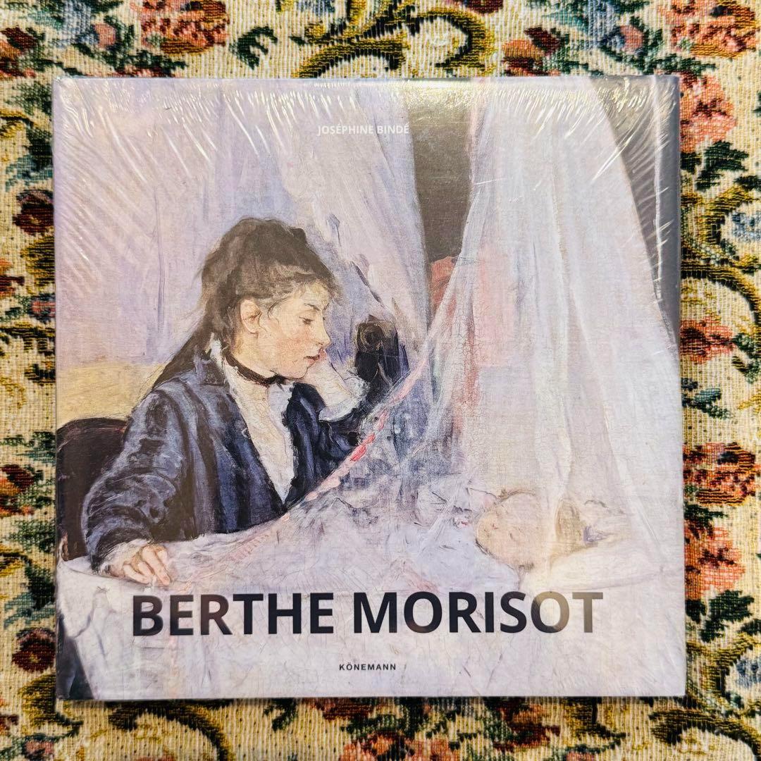 洋書 Berthe Morisot : Musée d'Orsay ベルトモリゾ ファイル:Berthe Morisot, Le berceau (The Cradle), 1872.jpg