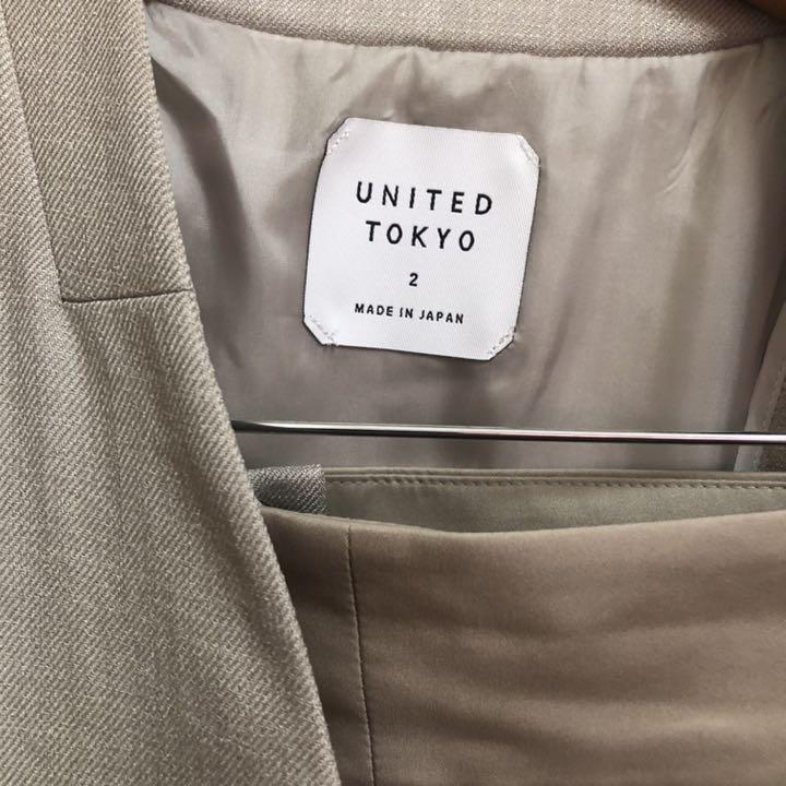 UNITED TOKYO ネオリネンカラーレスジャケット