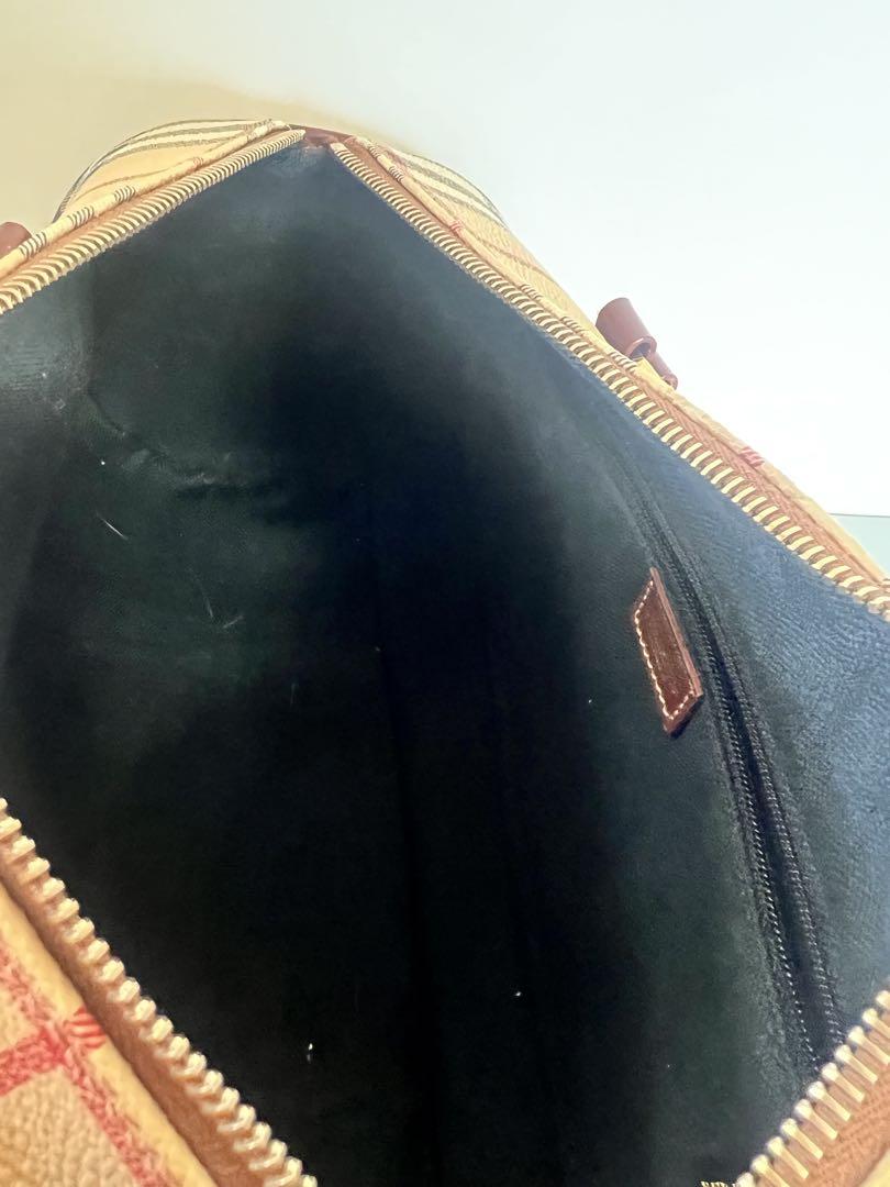 超美品！BURBERRY バーバリー レザートートバッグ