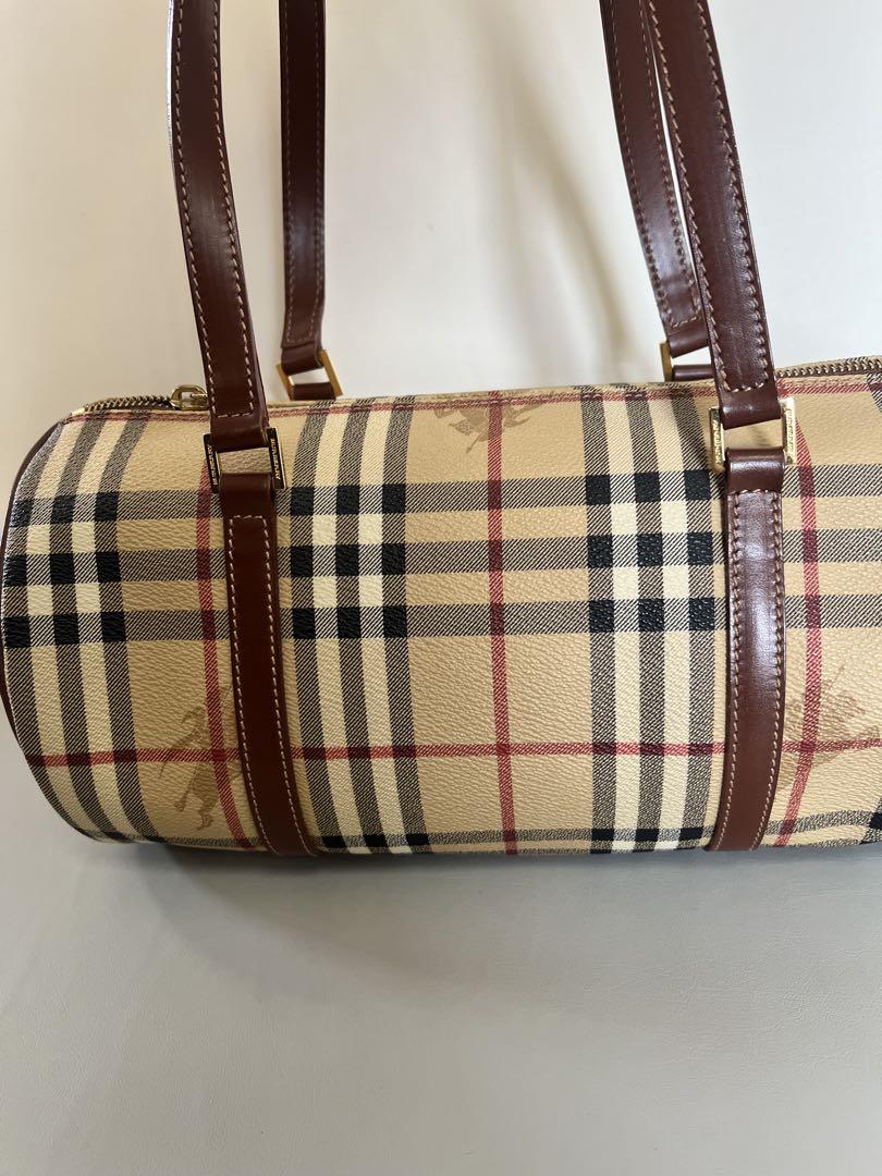 超美品！BURBERRY バーバリー レザートートバッグ