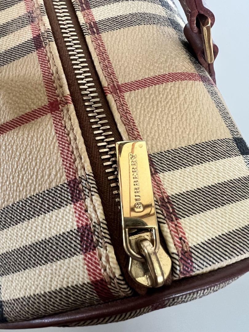 超美品！BURBERRY バーバリー レザートートバッグ