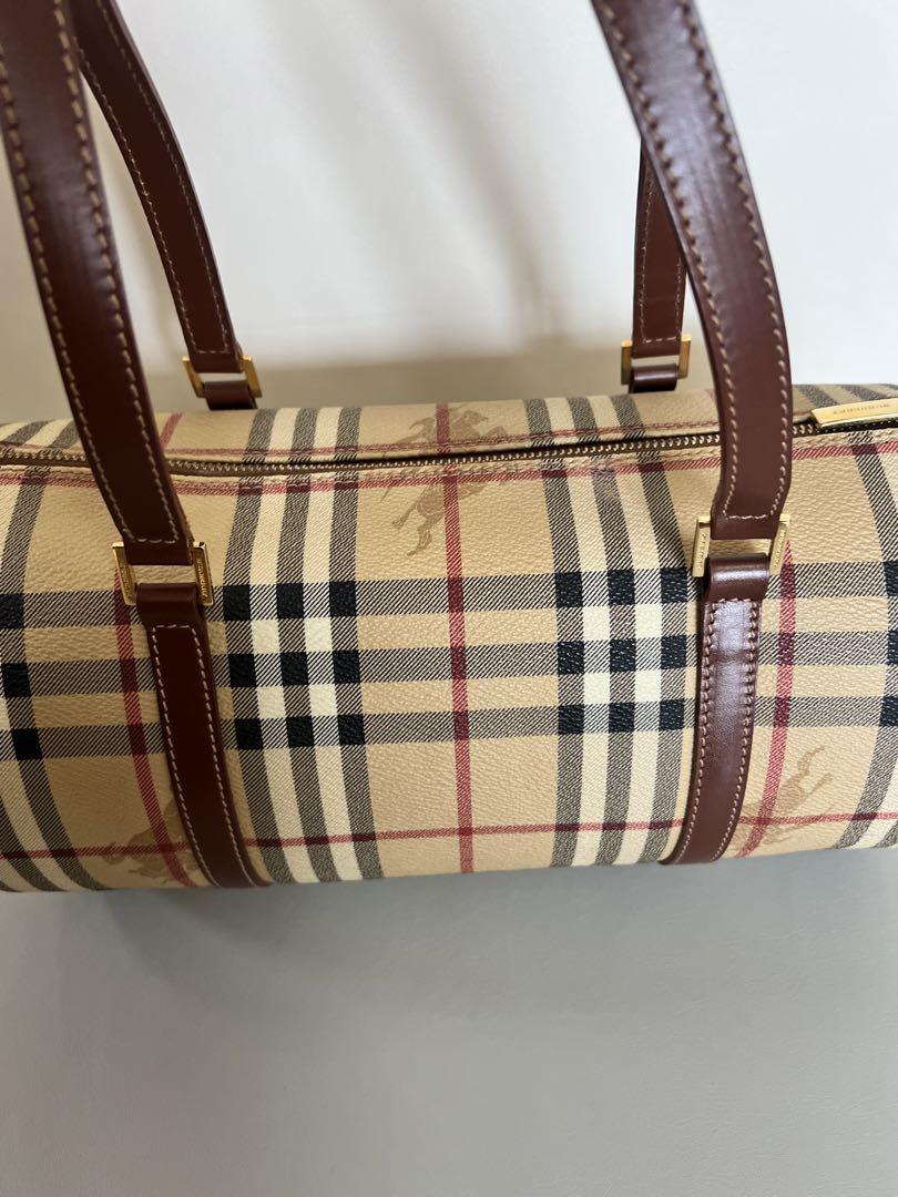超美品！BURBERRY バーバリー レザートートバッグ