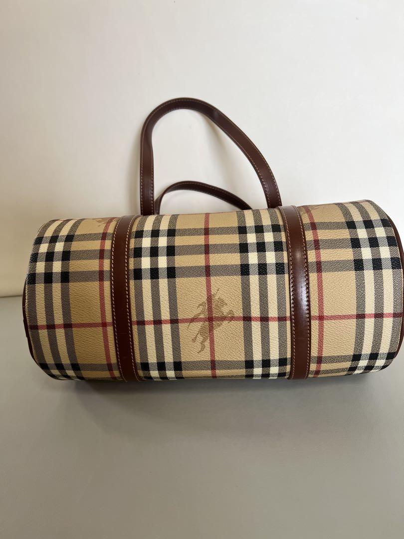 超美品！BURBERRY バーバリー レザートートバッグ