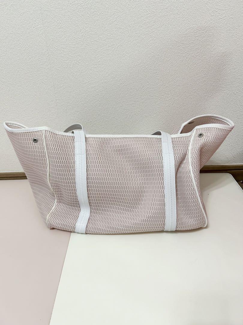 qbag paris nest L zip付　グレージュピンク