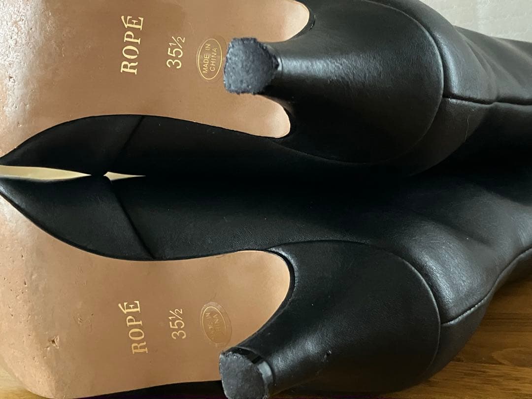 ZARA ロングブーツ ZARA 本革 ロングブーツ 黒 タグ付 26cm ZARA 本革 ZARA ロングブーツ ZARA 本革 ロングブーツ 黒 タグ付 26cm ZARA 本革