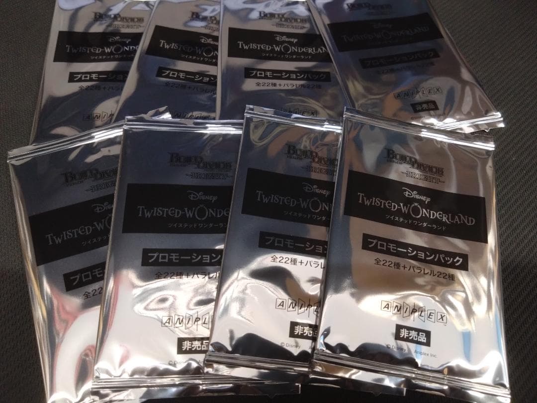 ビルディバイド ツイステッドワンダーランド プロモーションパック 8パック新品、♥