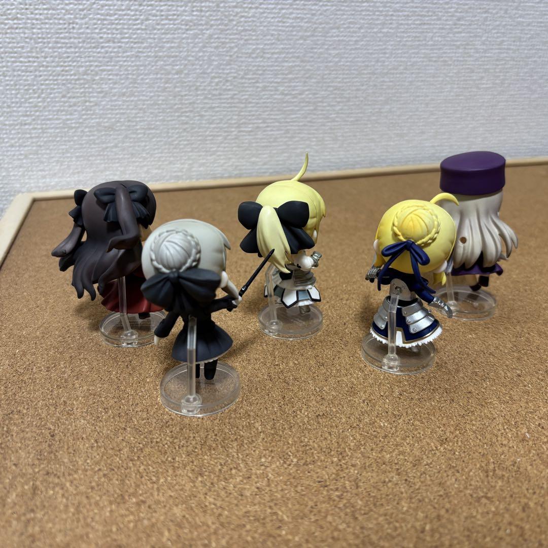 ねんどろいどぷち まとめ売り Fate stay/night セイバー 遠坂凛