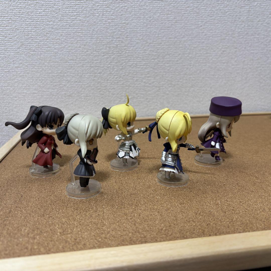 ねんどろいどぷち まとめ売り Fate stay/night セイバー 遠坂凛