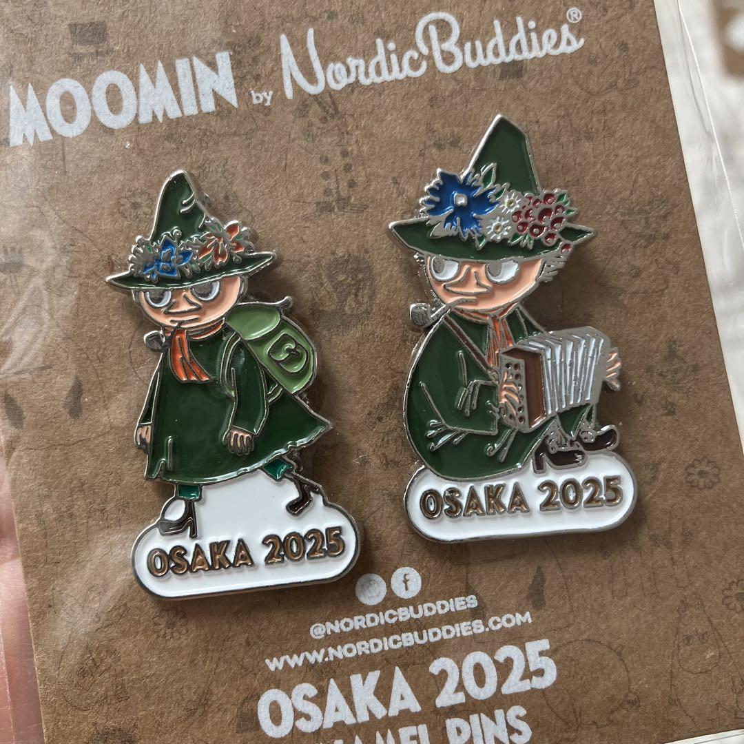 MOOMIN - 大阪関西万博 EXPO2025 万博限定 ムーミン ピンバッチ
