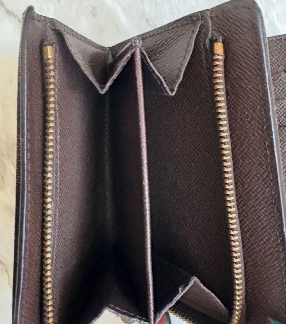 ルイヴィトンダミエ・ポル トフォイユジョイ三つ折り財布