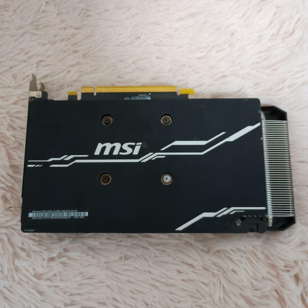 MSI RTX2060 super VENTUS ocモデル