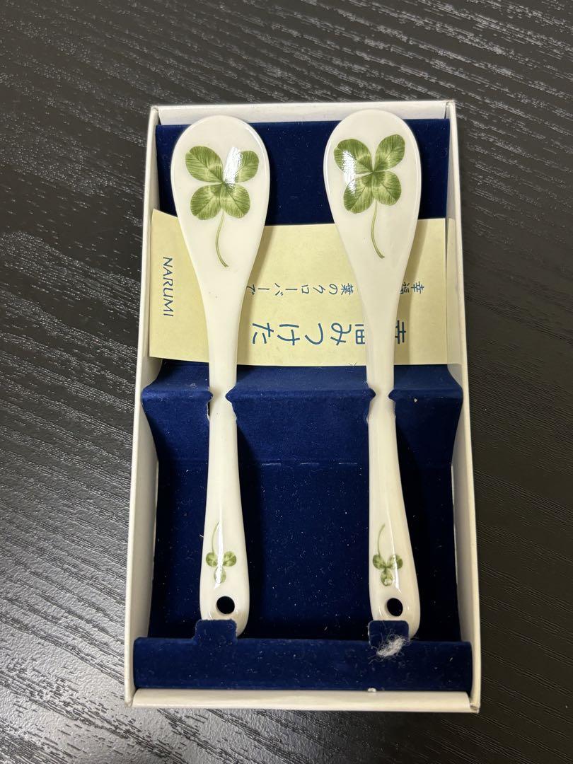 未使用NARUMI ナルミ四葉寿スプーン