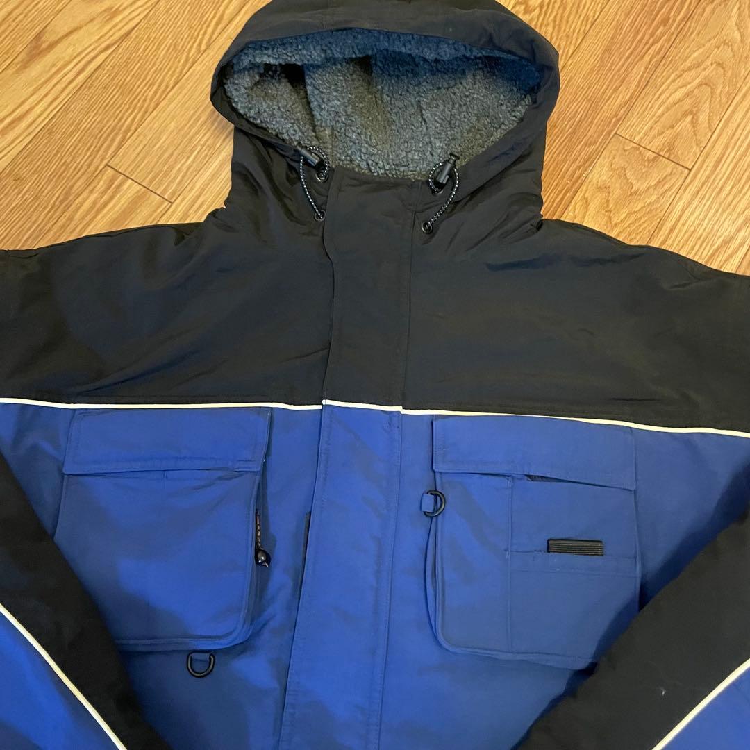 90s gap オールドギャップ テック ナイロンジャケット 裏地ボア Mサイズ