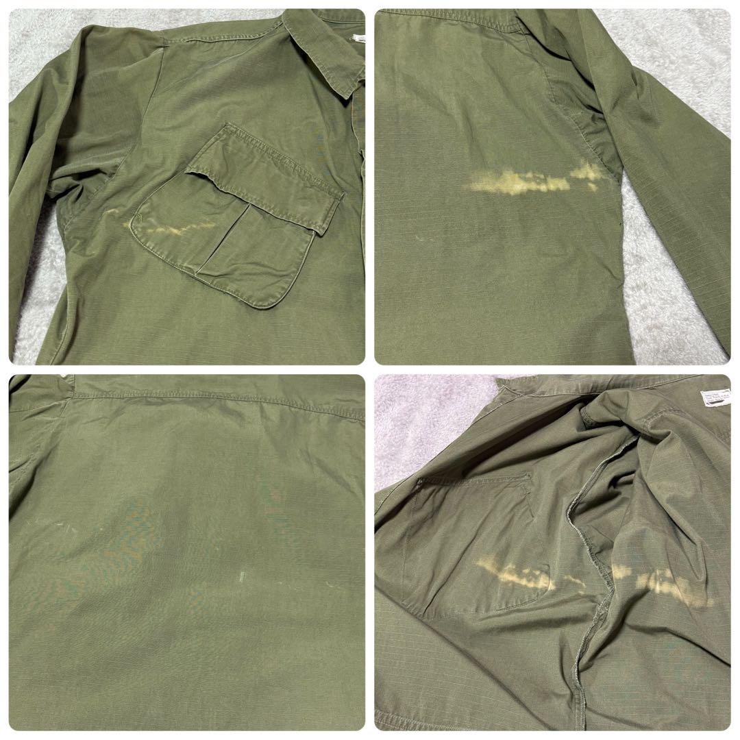 希少large-short60s USARMY ジャングルファティーグジャケット