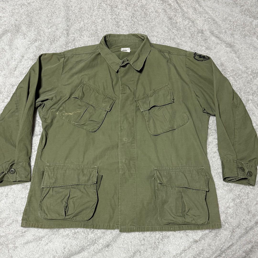 希少large-short60s USARMY ジャングルファティーグジャケット