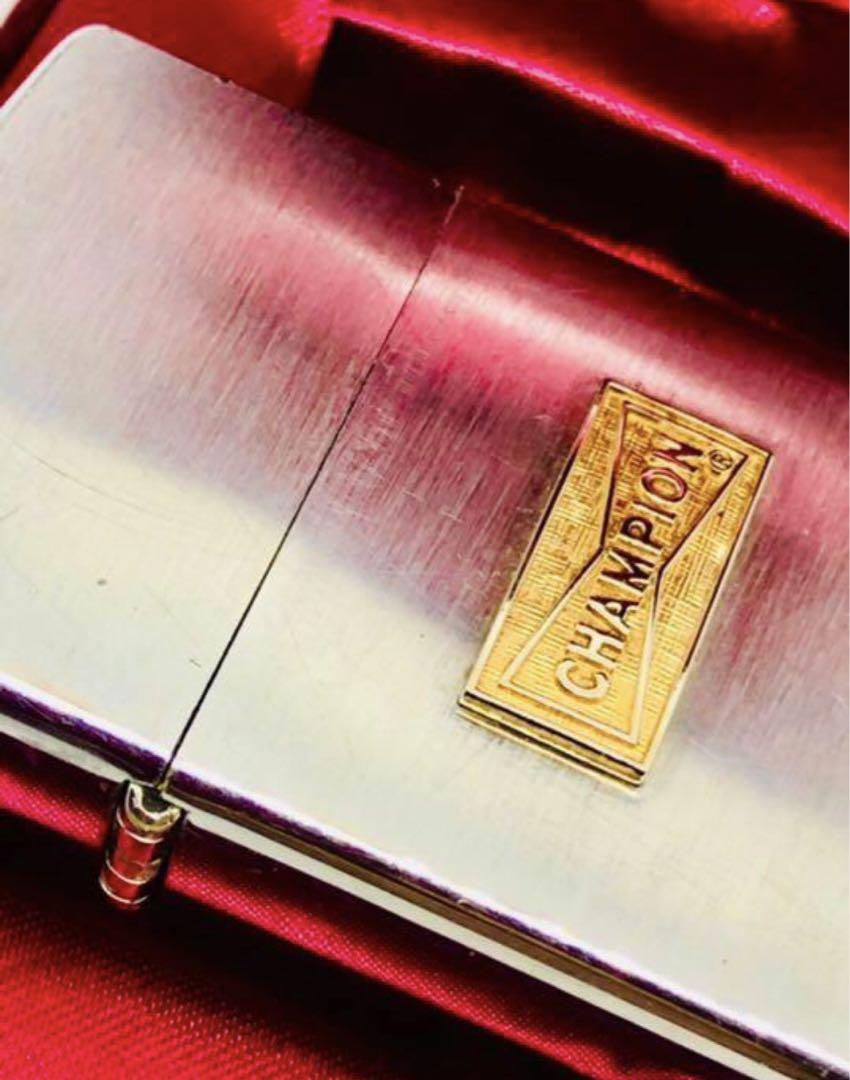 ★チャンピオン1998年★CHAMPION★スパークプラグ★メタル貼★zippo