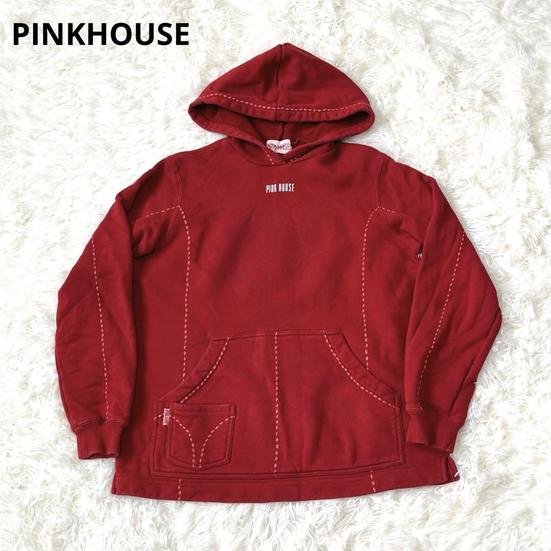 PINKHOUSE ピンクハウス 赤 レッド パーカー スウェット
