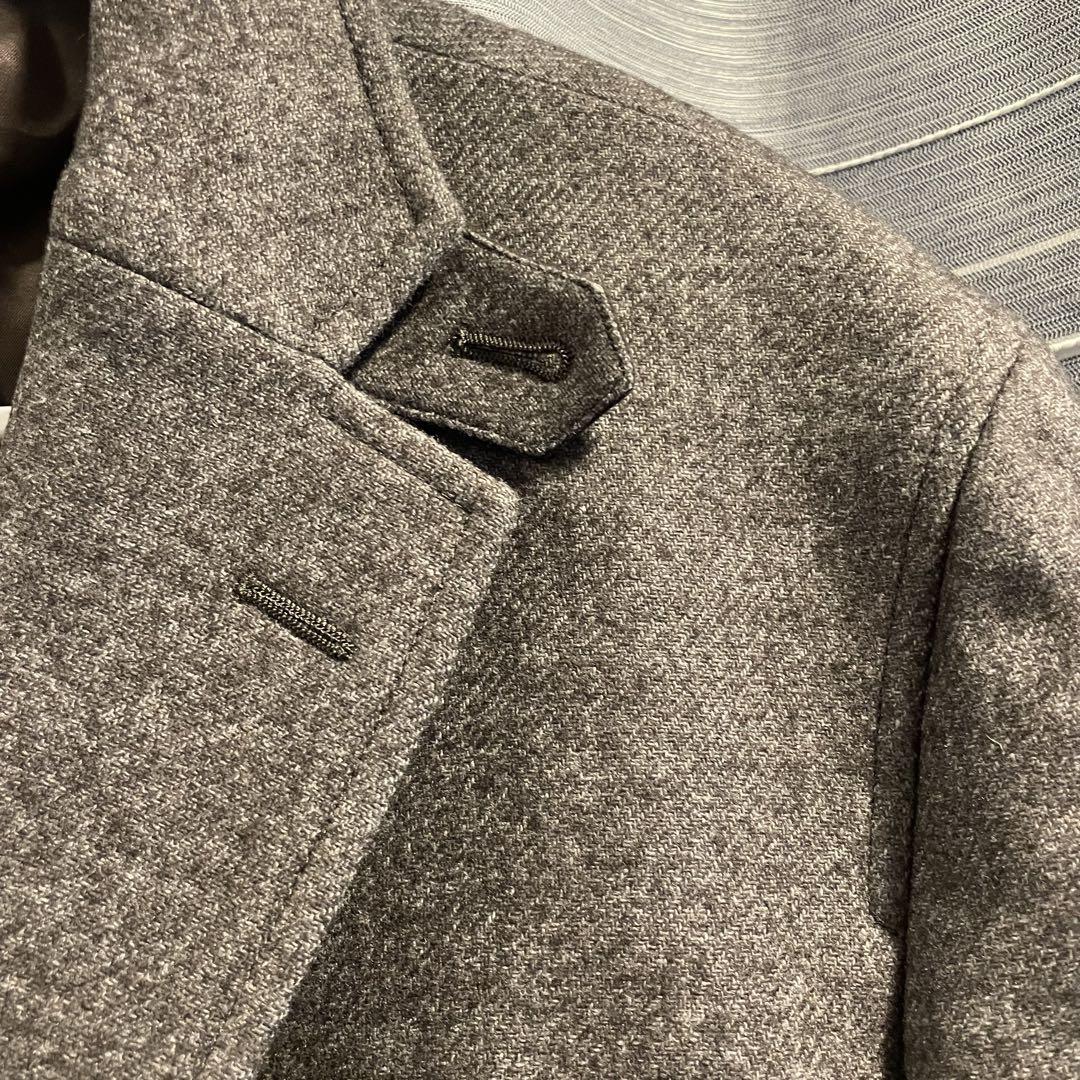 Aquascutum アクアスキュータム グレー テーラードジャケット