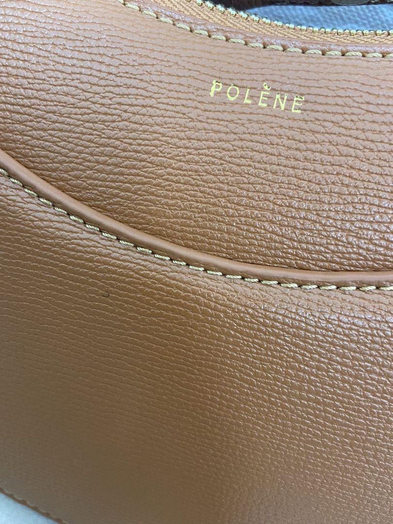 POLENE ポレーヌ Numero Dix 3Wayショルダーバック　ブラウン