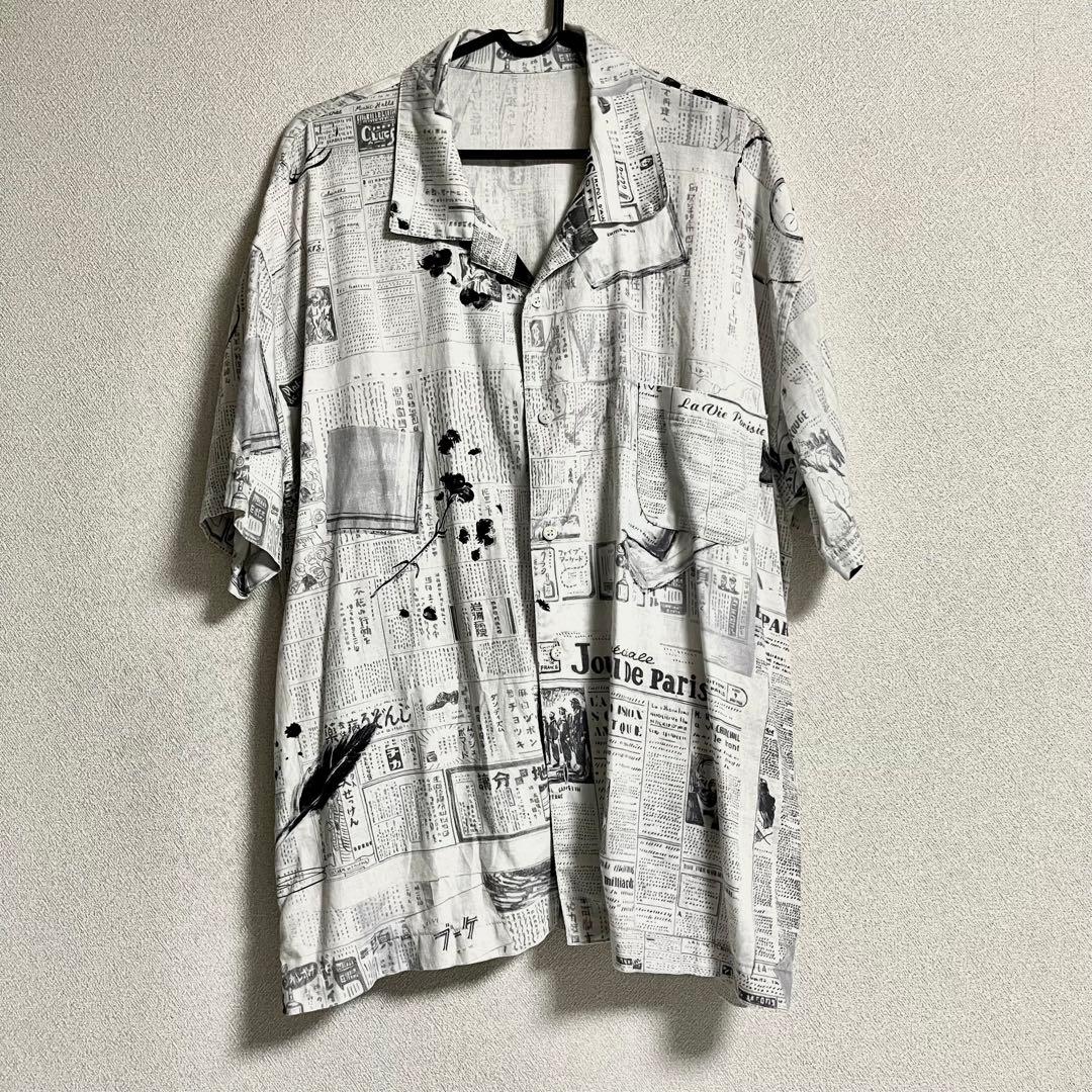 2021S/S ムッシュクラタコットンリネンショートスリーブシャツ